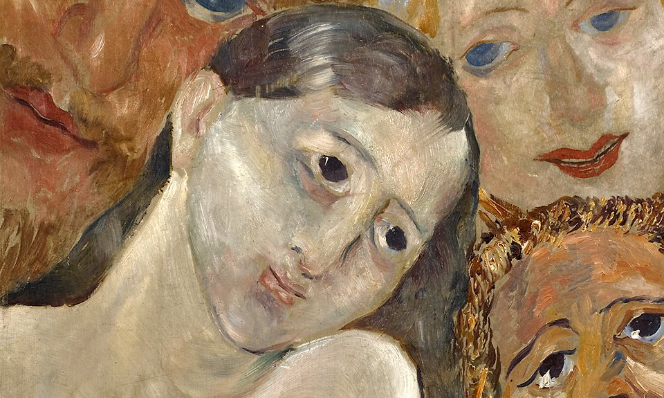 Эрнст Юсефсон. «Экстатические головы». 1890-е. Фото: Erik Cornelius/Nationalmuseum