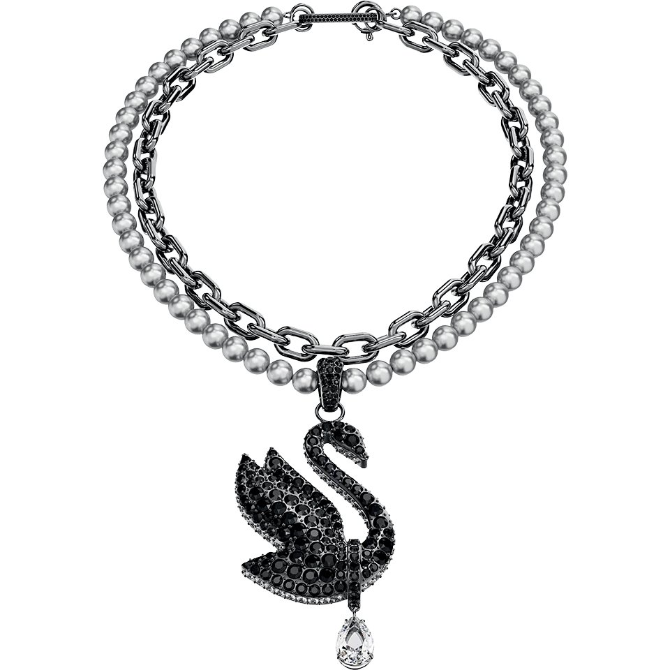 Колье-сотуар Swarovski Swan. Фото: All Time