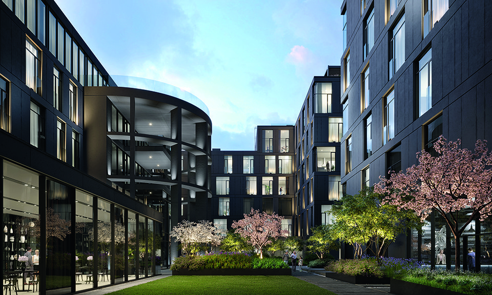 Внутренний двор Roza Rossa. Фото: KR Properties