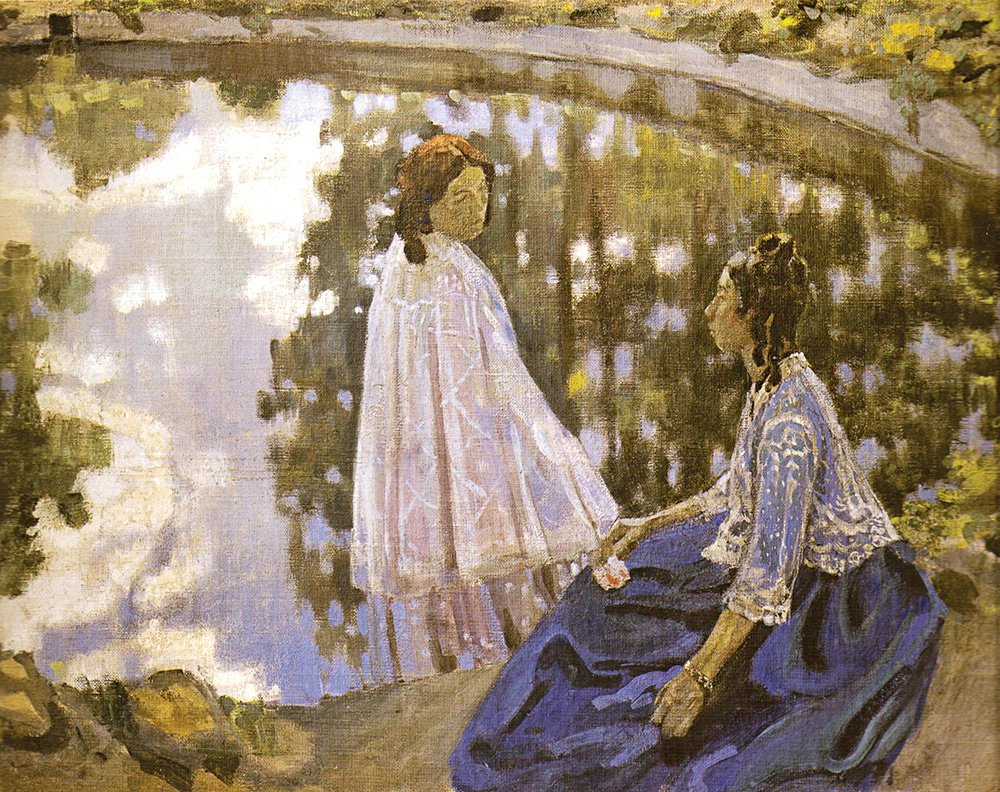 Виктор Борисов-Мусатов. «У водоема». 1902. Фото: Государственный Русский музей
