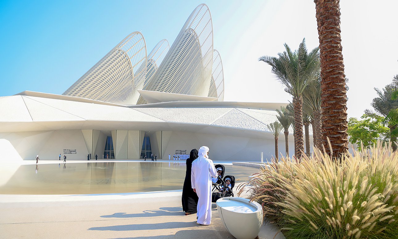 Национальный музей шейха Зайеда (ZNM).    Фото: Zayed National Museum