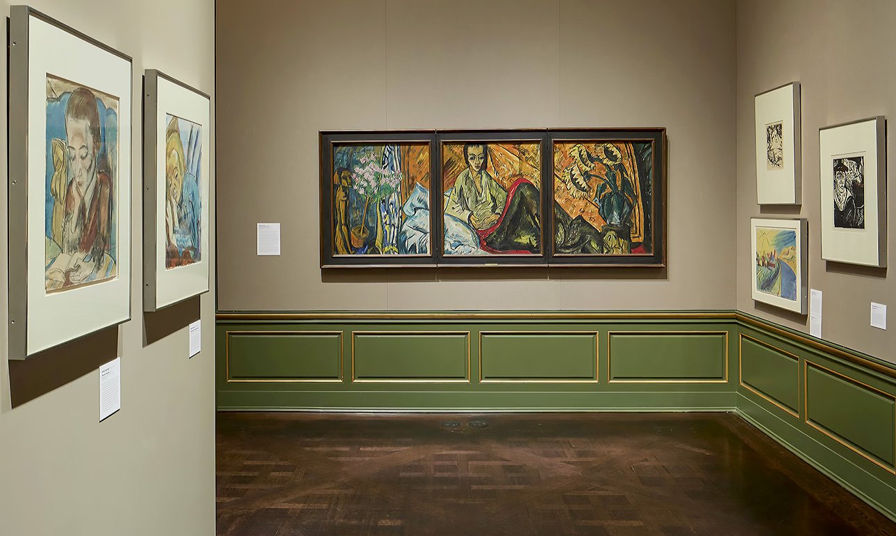 Выставка «Эрих Хеккель» в в Новой галерее.  Фото: Annie Schlechter/Neue Galerie New York
