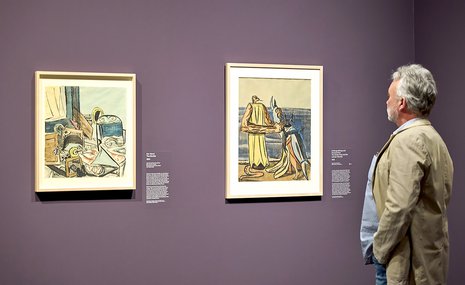 Во Франкфурте показывают остроугольный мир Макса Бекмана