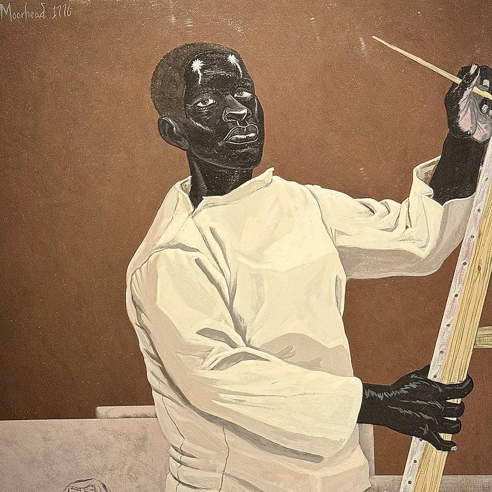 Керри Джеймс Маршалл. «Сципио Мурхед. „Портрет самого себя“. 1776». 2007.