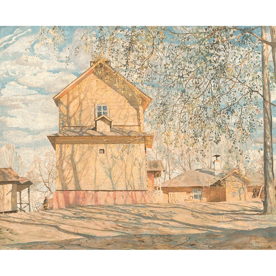 Исаак Бродский. «Академическая дача». 1907. Фото: Научно-исследовательский музей при Российской академии художеств